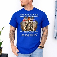 The Devil Saw Me With My Head Down Thought He Won Unisex T-Shirt