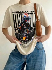 Max Vers.tap.pen F1 Fan Look, Vintage Racing Unisex S-5XL, Race Day Apparel