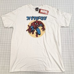 Vintage Y2K 2008 Spider-Man Mad Engine Japanese Marvel Comics Shirt Size XL