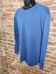 Blue Mountain Tshirt Longsleeve XL Men Chest 48″ Length 29.5″