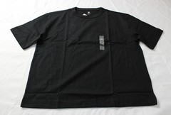 Mode Of One Men’s Short Sleeve Crew Neck Relaxed Tee EH6 Deep Black Large