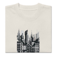 Oversized faded t-shirt (NEW YORK)