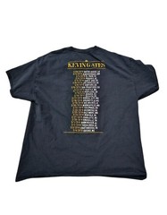 Kevin Gates Islah Tour 2016 Double-Sided Graphic Rap T-Shirt Size XL Faded Black