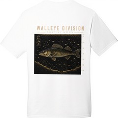 Walleye Division Fishing T-Shirt “Trust The Pattern” Sonar Angler Tee