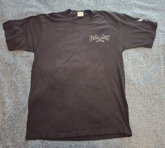 Vintage 90s Bad Boy Club T-Shirt 100% Cotton Black Size L Made USA