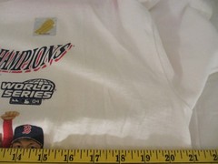 2004 Boston Red Sox Caricature T Shirt XL Majestic (May fit smaller/tighter)