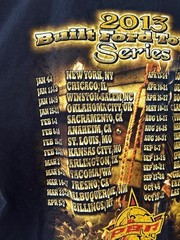 Ford PBR Size XL 2013 Are You Tough Enough Built Strong Rodeo Tour Shirt