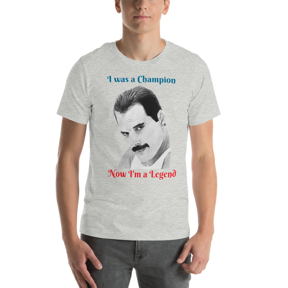 Freddie Mercury Short-Sleeve Unisex T-Shirt