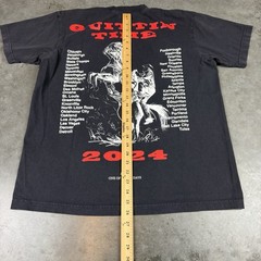 Zach Bryan T Shirt Mens Large Black Country Music Preowned