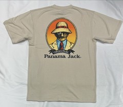 Panama Jack T-shirts, Size LG, Lot of 4,Cotton Blend Heavy Weight Unisex Khaki