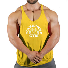 Men’s Gym Workout Tank Tops Muscle Tee Stringer Bodybuilding Sleeveless T-Shirts