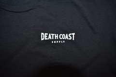 Death Coast Supply Company Mens Shark Jaws Bite Black Shirt New S-3XL