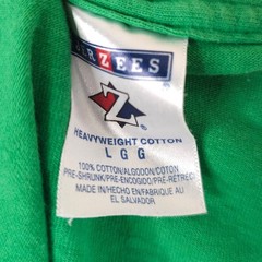 Vintage Free Iran T Shirt Mens Size Large Green Y2K Political Movement Tabriz