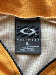 Vintage Gold/Yellow Oakley Software Cycling Jersey Shirt Large Read Description