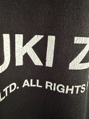 Mki Miyuki Zoku Oversized T Shirt Black Design Studio Organic Cotton Mens Medium