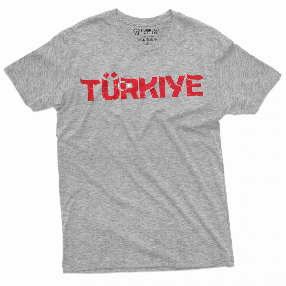 Men’s Turkey Turkiye T-shirt Republic Tee Mens shirt flag Turkish flag tee
