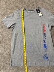 Puma BMW Motorsport Logo Tee Men’s T-Shirt Size Medium NWT 624155 03