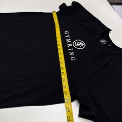 GymKing Logo T-Shirt Sz XL Men’s Black Workout Gym Hydrox Crossfit Short Sleeve