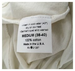 Sportswear Men’s Half Sleeve White T-Shirt with Cotton Wear Made in USA