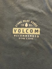 VOLCOM STONE Made Goods High Quality True to This Recommended for Life Sz L