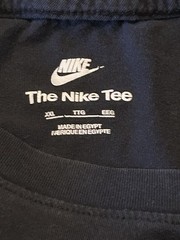 Nike Air Men’s Black T-shirt Size XXL