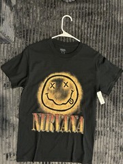 Nirvana Black Vintage Tee Shirt
