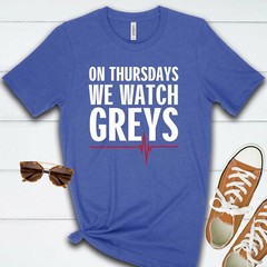 On Thursdays We Watch Grey’s T Shirt 03237