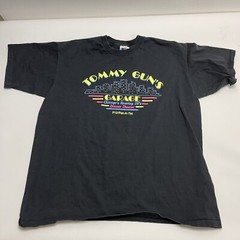 Vintage Tommy Guns Garage 20’s Dinner Theater Las Vegas Black T Shirt Mens XL