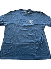 Ariat® Men’s S/S Blue Dusk Longhorn Patriot Bravery T-Shirt XXL