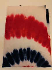 Amazon Employee Swag Red White & Blue Tie Dye T-Shirt Men’s 4XL Short Sleeve