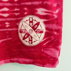 Vintage Bugle Boy Tie Dye shirt VTG t-shirt surf beach 90s single stitch