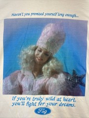 Feels So Good Shirt Men’s XL White “Glenda The Good Witch” New W/O Tags