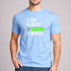 Soccer Shirt Funny Sarcastic Soccer Routine Art Graphic Men Boys Sport Fan