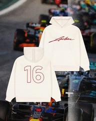 New!! 2026 Charles Leclerc F1 Holiday Signature Hoodie Remake All Size