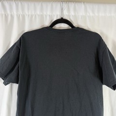 The Rock Red Brahma Bull Line Men’s Large Black Short Sleeve Crew Neck