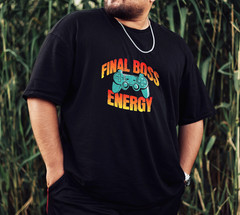 FINAL BOSS ENERGY (GAMER) T-Shirt Sizes S-5XL