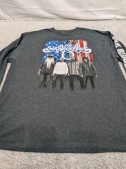 The Oak Ridge Boys Elvira Tour T-Shirt Gray Double-Sided Long Sleeve Mens XXL