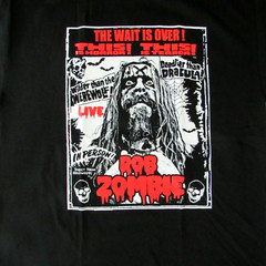 Free SAME DAY SHIPPING ROB ZOMBIE This Is Terror This Is Horror LIVE Shirt LARGE