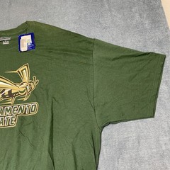 Champion Authentic Athleticwear Sacramento State T Shirt Mens 3XL Dark Green