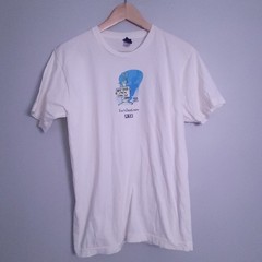 VTG PETA Fur Is Dead Animal Rights Piraro Art Tee Medium
