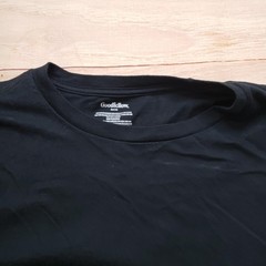 Goodfellow & Co Shirt Mens M Black Basic Cotton Crew Neck Tagless Tee Adult