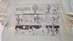 Charlie Brown & Peanuts TEE shirt , Men, XL. Green. Pre-washed.