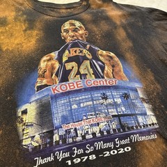 Kobe Bryant Memorial 1978-2020 Mens SZ L Double Sided Tee NBA