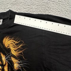 Vtg The Roxx 90s Mens L Black Graphic T Shirt Single Stitch Bob Marley Lion Zion