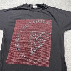 Rock And Roll Hall Of Fame Museum Shirt Mens Medium Black Cleveland Graphic Tee