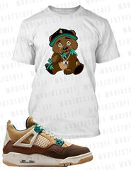 Mens Pro Club Shaka RTP Chronic Bear Tee to Match J4 Cacao Sneakers Big Tall Sm