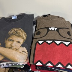 Vintage T Shirt Lot of 20 Tees Bundle Reseller DOMO Y2K 90s Mix Lot Pop Culture