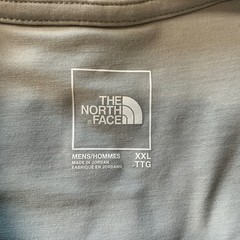The North Face Adventure Tee Mens XXL High Rise Grey Standard Fit Recycled NWT