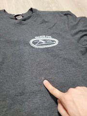 2000’s Made In USA Cheater Five Surfwear Gray Men’s Graphic T-Shirt Size M