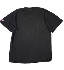 Vintage 90s Champion T Shirt Large Mens Black Retro Sports Graphic Logo Tee